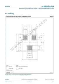 PESD5V0S2BQAZ Datasheet Page 10