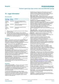 PESD5V0S2BQAZ Datasheet Page 12