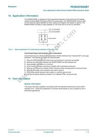 PESD5V0S2BT Datasheet Page 7