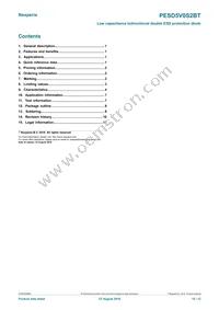 PESD5V0S2BT Datasheet Page 12