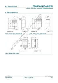 PESD5V0U1BAF Datasheet Page 7