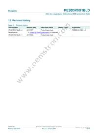 PESD5V0U1BLD Datasheet Page 8