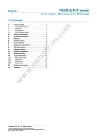 PESD5V0U1UT/ZLR Datasheet Page 13