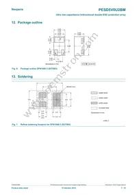 PESD5V0U2BM Datasheet Page 7