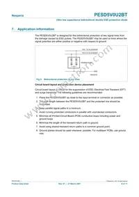 PESD5V0U2BT Datasheet Page 6
