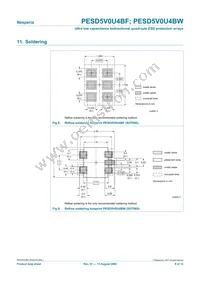 PESD5V0U4BF Datasheet Page 9