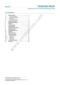 PESD5V0V1BCSF Datasheet Page 13