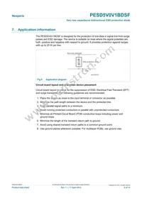 PESD5V0V1BDSF Datasheet Page 6