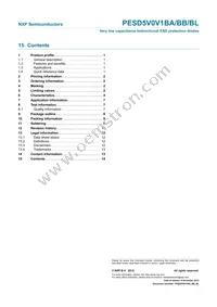 PESD5V0V1BL Datasheet Page 15