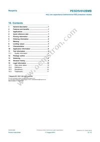 PESD5V0V2BMBYL Datasheet Page 12