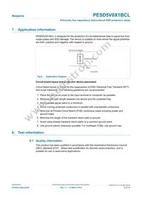 PESD5V0X1BCL Datasheet Page 6