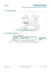 PESD5V0X1BCL Datasheet Page 7