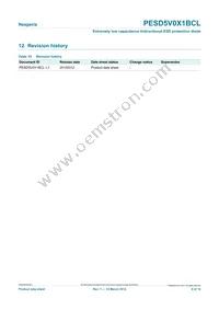 PESD5V0X1BCL Datasheet Page 9