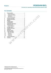 PESD5V0X1BCL Datasheet Page 12