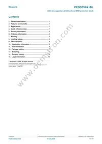 PESD5V0X1BL Datasheet Page 11