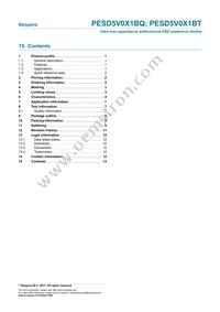 PESD5V0X1BT Datasheet Page 13