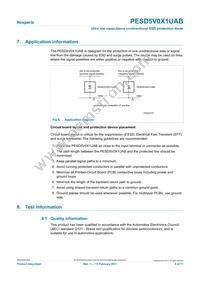 PESD5V0X1UAB Datasheet Page 6