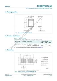 PESD5V0X1UAB Datasheet Page 7