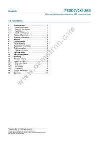 PESD5V0X1UAB Datasheet Page 11