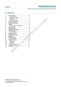 PESD5V0X1UALD Datasheet Page 12