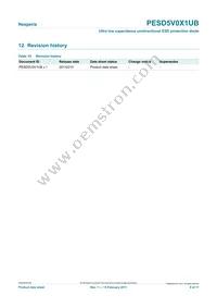 PESD5V0X1UB Datasheet Page 8