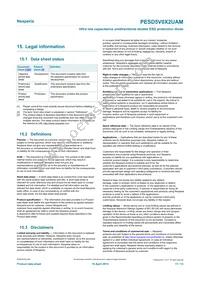 PESD5V0X2UAMYL Datasheet Page 11