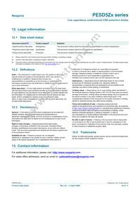 PESD5Z5.0F Datasheet Page 16