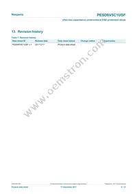 PESD6V5C1USFYL Datasheet Page 9