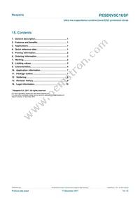 PESD6V5C1USFYL Datasheet Page 12