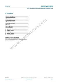 PESD7V0C1BSFYL Datasheet Page 12