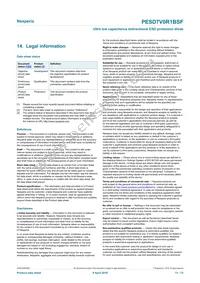 PESD7V0R1BSFYL Datasheet Page 11