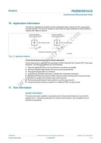 PESD8V0S1ULDYL Datasheet Page 7