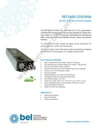 PET1600-12-074NA Cover