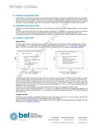 PET1600-12-074NA Datasheet Page 9