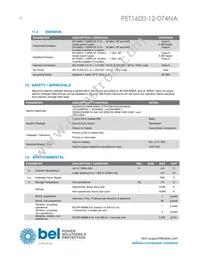 PET1600-12-074NA Datasheet Page 22