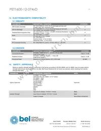 PET1600-12-074RD Datasheet Page 19