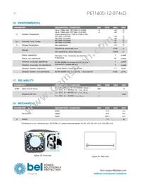 PET1600-12-074RD Datasheet Page 20