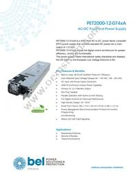 PET2000-12-074RA Datasheet Cover