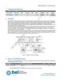 PET2000-12-074RA Datasheet Page 2