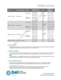 PET2000-12-074RA Datasheet Page 4