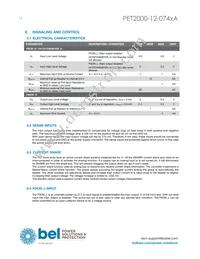 PET2000-12-074RA Datasheet Page 12