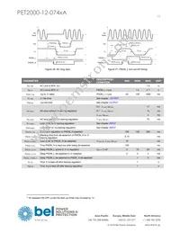 PET2000-12-074RA Datasheet Page 15