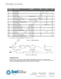 PET2000-12-074RA Datasheet Page 17