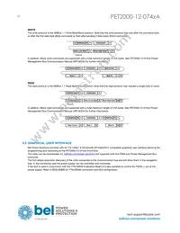 PET2000-12-074RA Datasheet Page 20