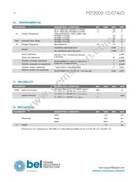 PET2000-12-074RD Datasheet Page 20