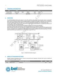 PET2000-NAS446 Datasheet Page 2