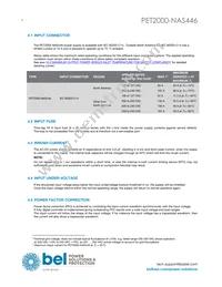 PET2000-NAS446 Datasheet Page 4