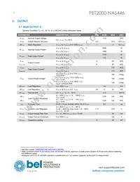 PET2000-NAS446 Datasheet Page 6