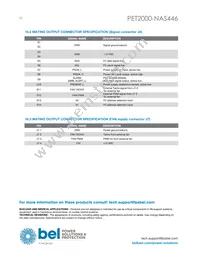 PET2000-NAS446 Datasheet Page 22