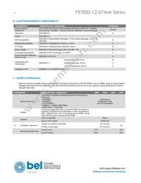 PET800-12-074RA Datasheet Page 16